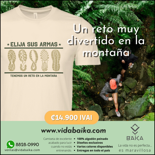 ¿Te gusta el "Trail" o campo traviesa? ... ahora ya tenés prendas para identificarte.