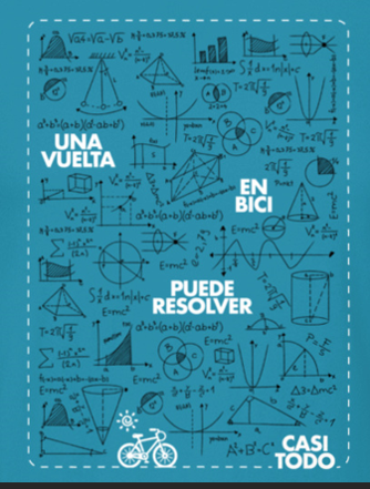 Camiseta "La bici casi todo lo puede"