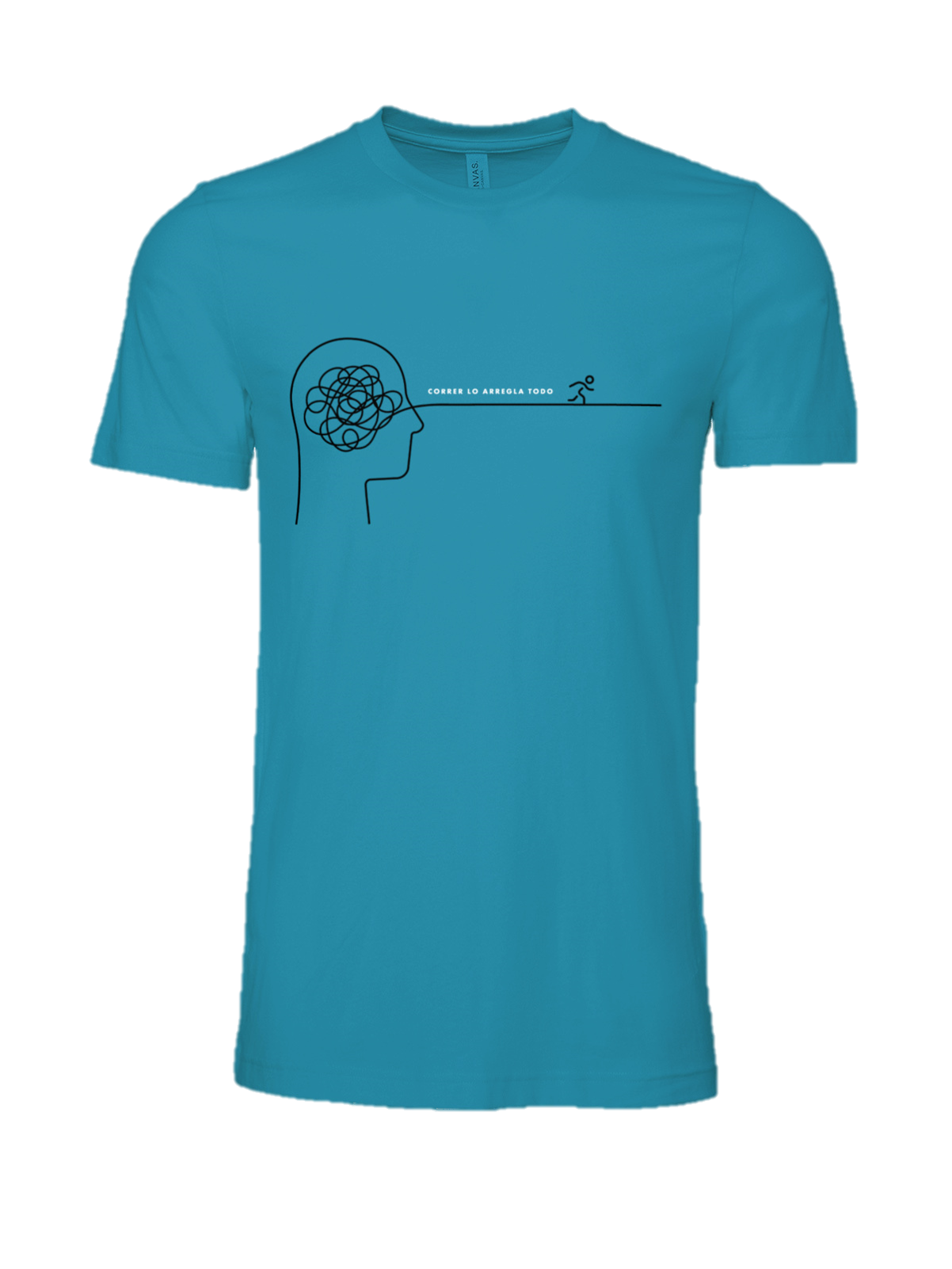 Camiseta "La solución es correr"