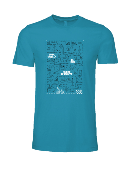 Camiseta "La bici casi todo lo puede"