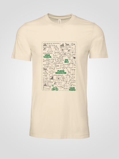 Camiseta "La bici casi todo lo puede"