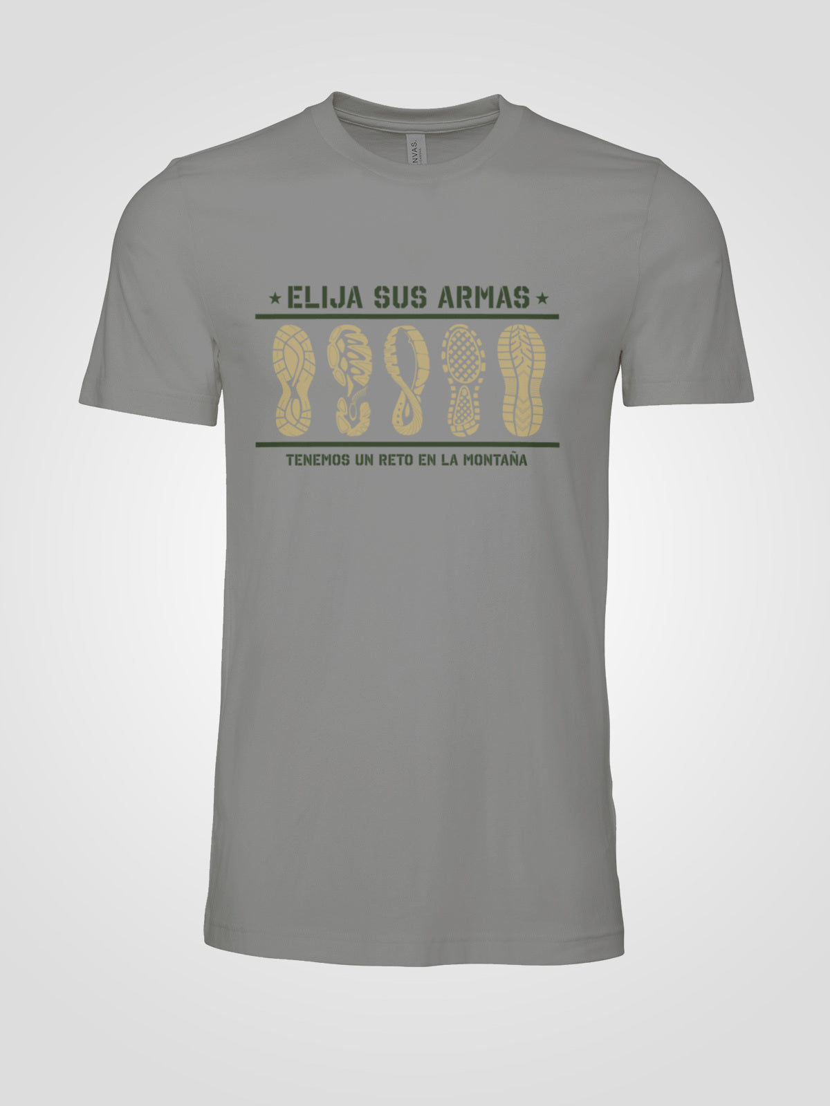 Camiseta "Escoja sus armas"