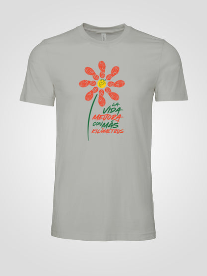 Camiseta "Más KM, mejor vida "
