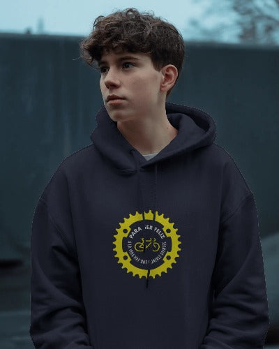 Sudadera con gorro / Dientes a la vida