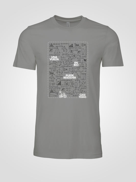 Camiseta "La bici casi todo lo puede"