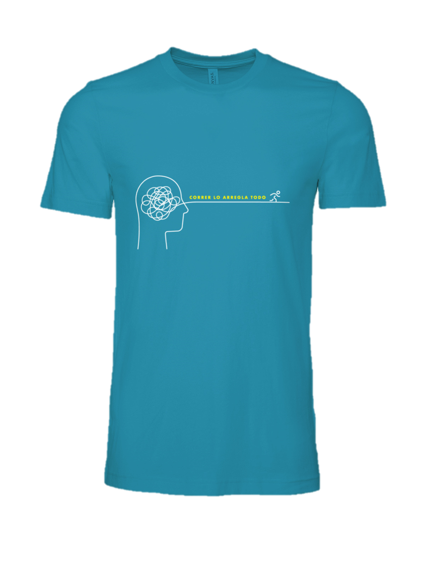 Camiseta "La solución es correr"