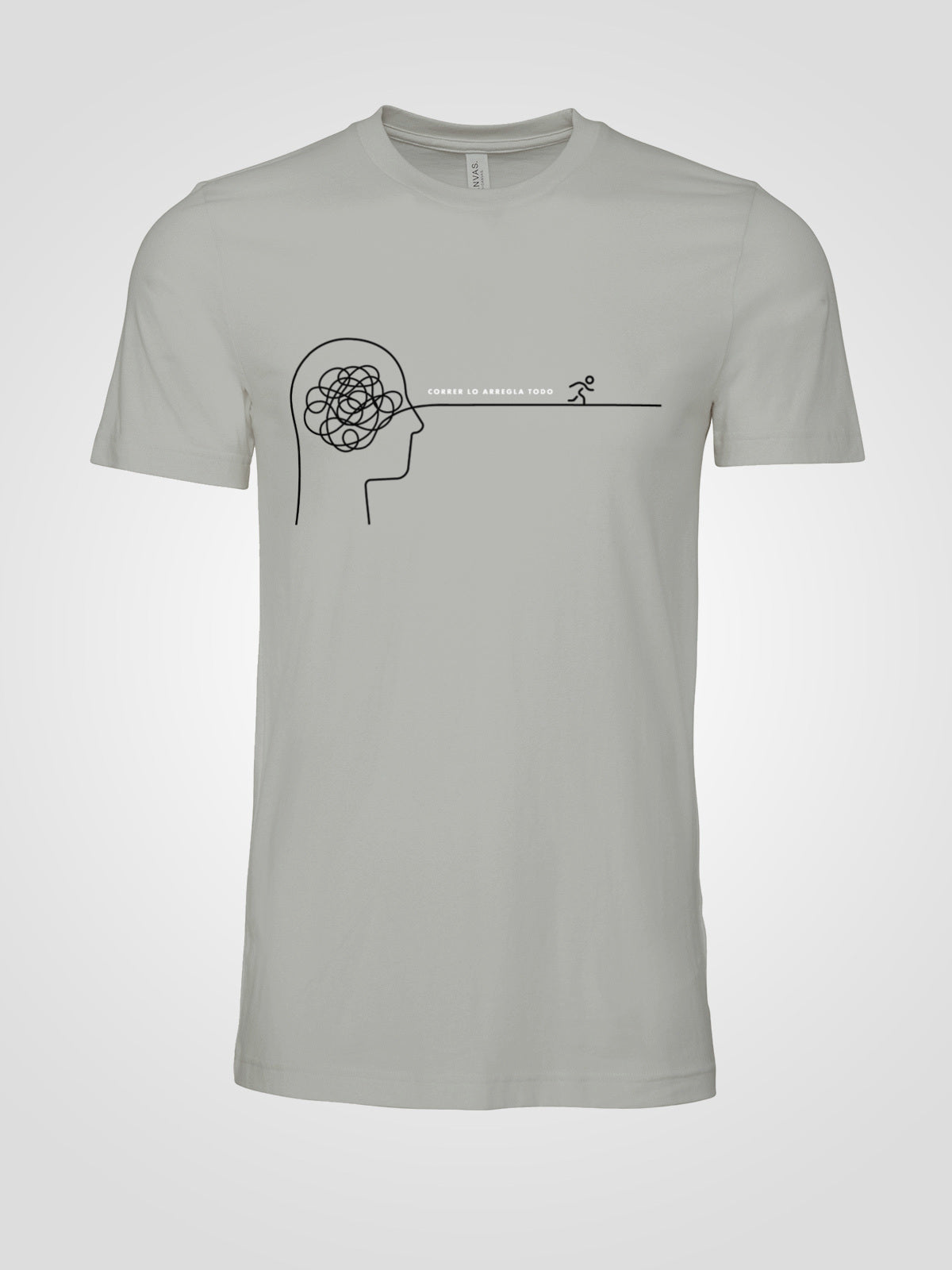Camiseta "La solución es correr"