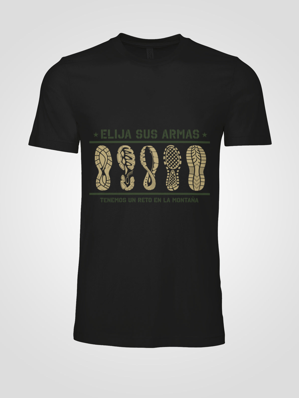 Camiseta "Escoja sus armas"