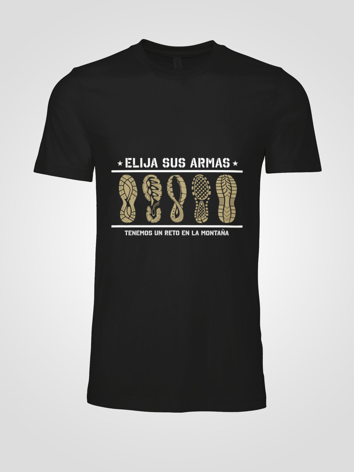 Camiseta "Escoja sus armas"