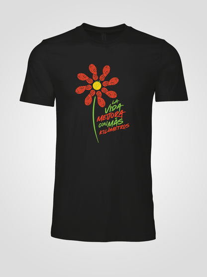 Camiseta "Más KM, mejor vida "